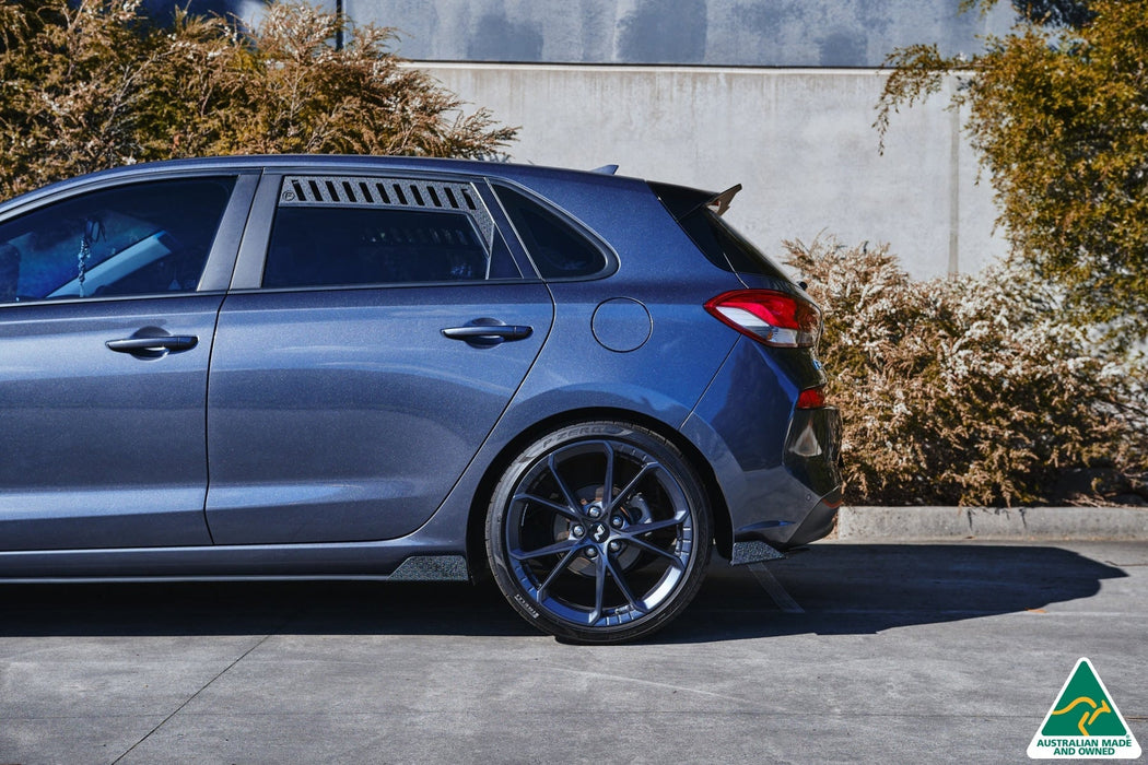 Hyundai Rear Window Vents (Pair)-Flow Designs