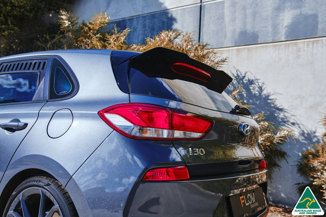 i30 Hatch PD1, PD2 2018-2020 Rear Spoiler Extension-Flow Designs