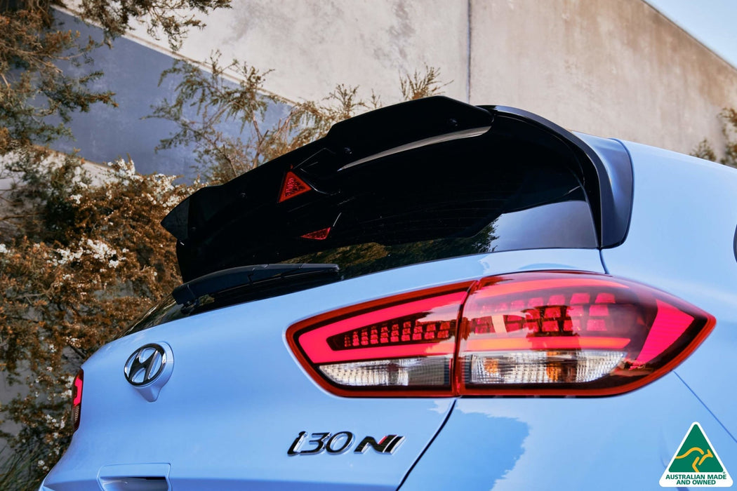 i30N Hatch PD FL Rear Spoiler Extension-Flow Designs