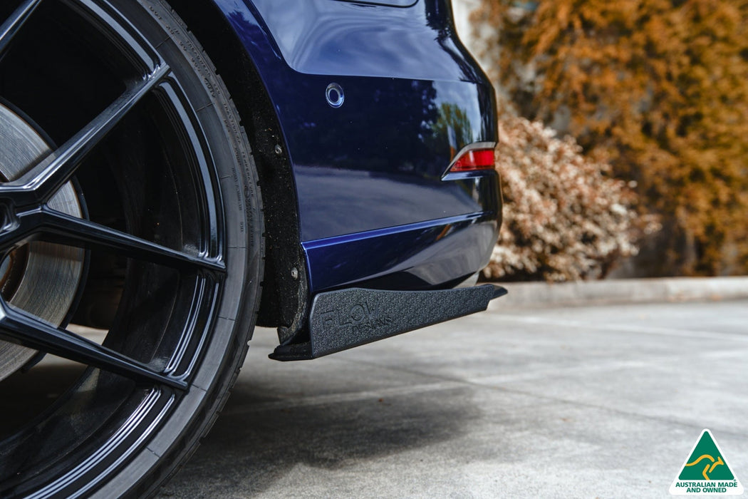 S3 8V Sedan Facelift Rear Spat Winglets (Pair)-Flow Designs