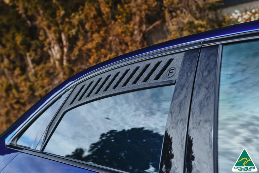 RS3\S3 8V Sedan Window Vents (Pair)-Flow Designs