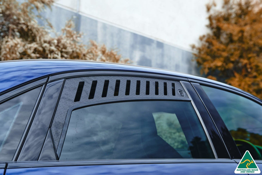 RS3\S3 8V Sedan Window Vents (Pair)-Flow Designs