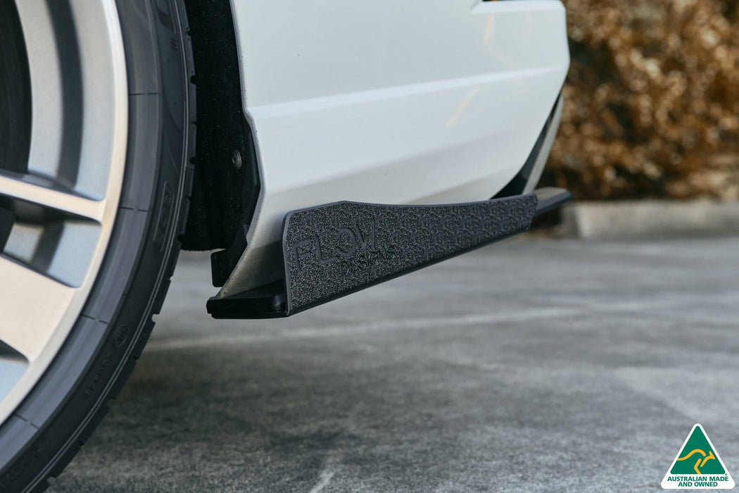 RS3 8V Sedan Facelift  Rear Spat Winglets (Pair)-Flow Designs