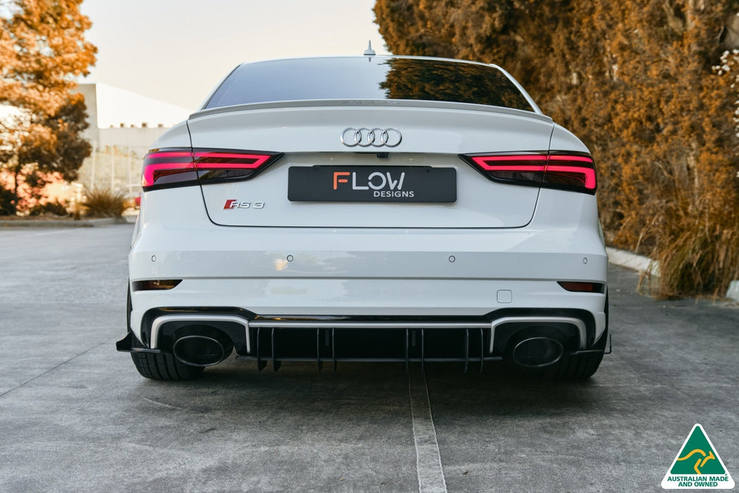 RS3 8V Sedan Facelift Flow-Lock Rear Diffuser-Flow Designs