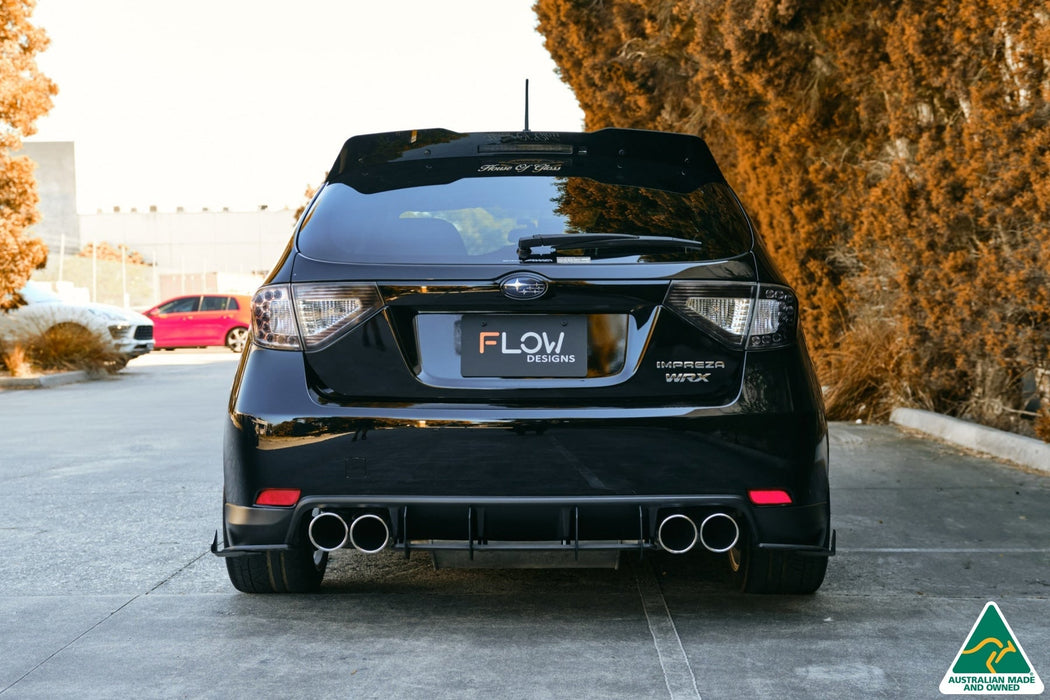 Impreza WRX/RS G3 Hatch PFL Flow-Lock Rear Diffuser-Flow Designs