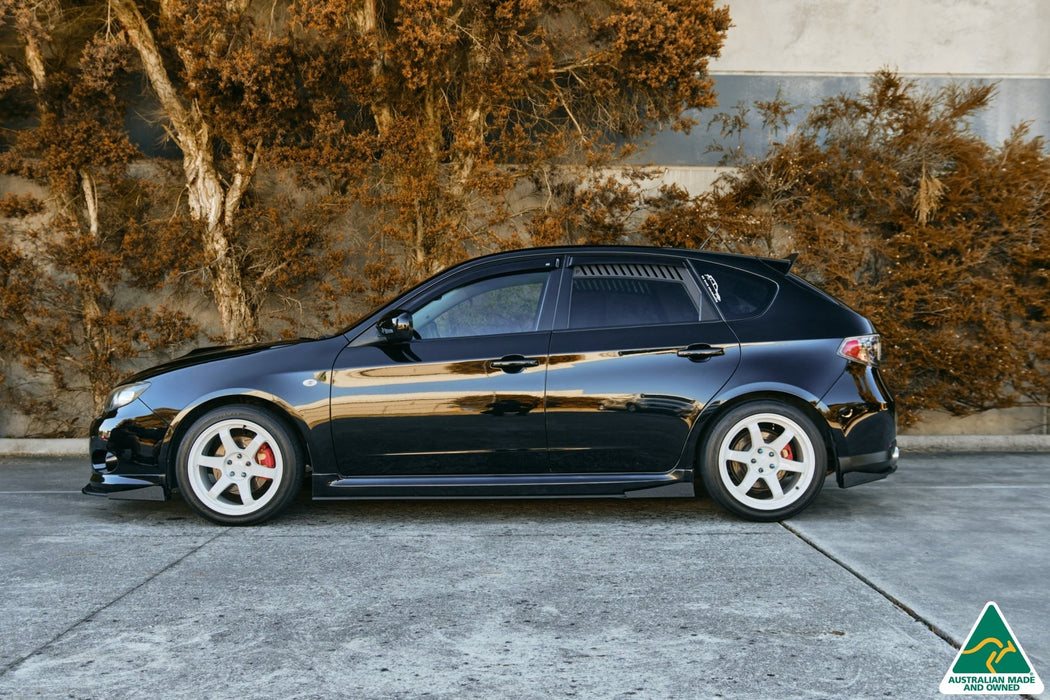 Impreza WRX/RS G3 Hatch PFL Side Skirt Splitters (Pair)-Flow Designs