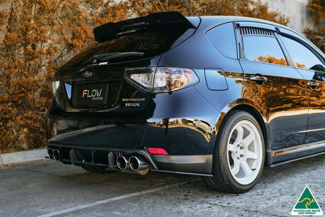 Impreza WRX/RS G3 Hatch PFL Flow-Lock Rear Diffuser-Flow Designs