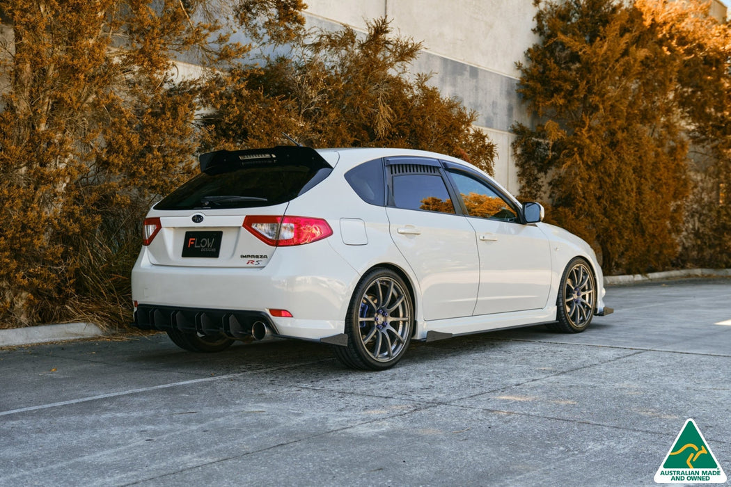Impreza WRX/RS G3 Hatch PFL Rear Spat Winglets (Pair)-Flow Designs