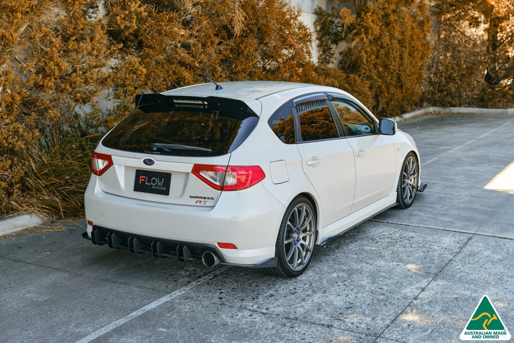 Impreza WRX/RS G3 Hatch PFL Flow-Lock Rear Diffuser-Flow Designs