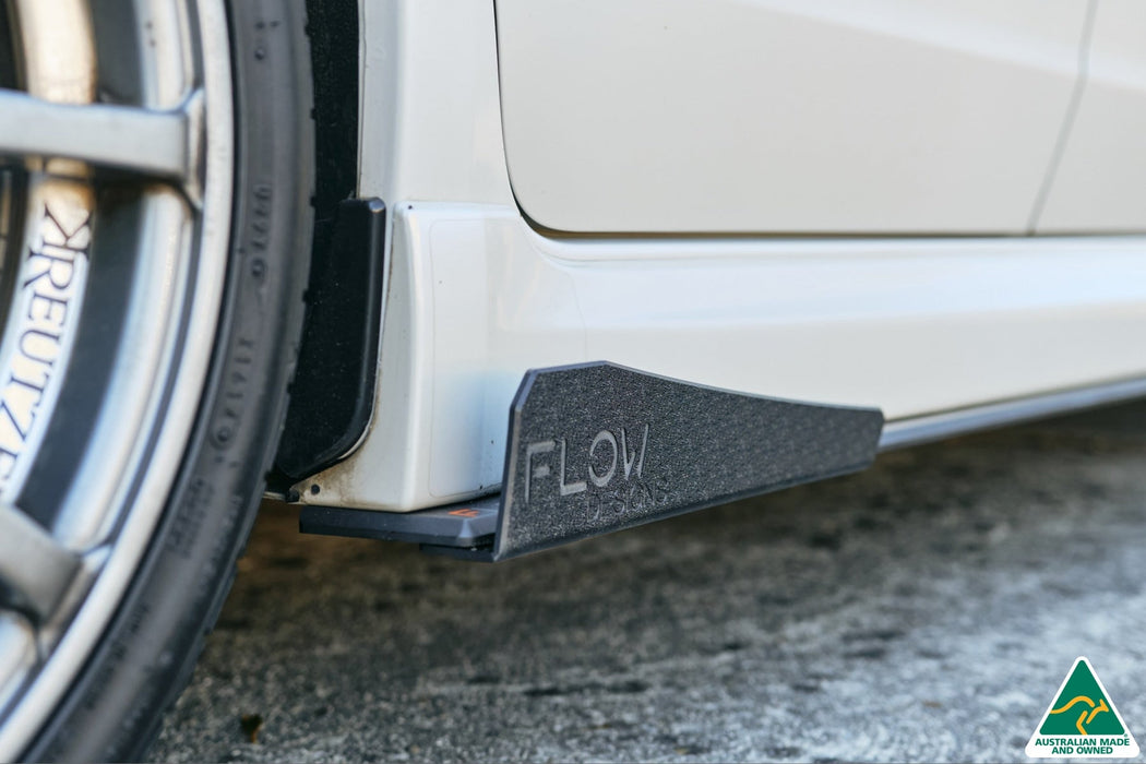 Impreza WRX/RS G3 Hatch PFL Side Skirt Splitter Winglets (Pair)-Flow Designs