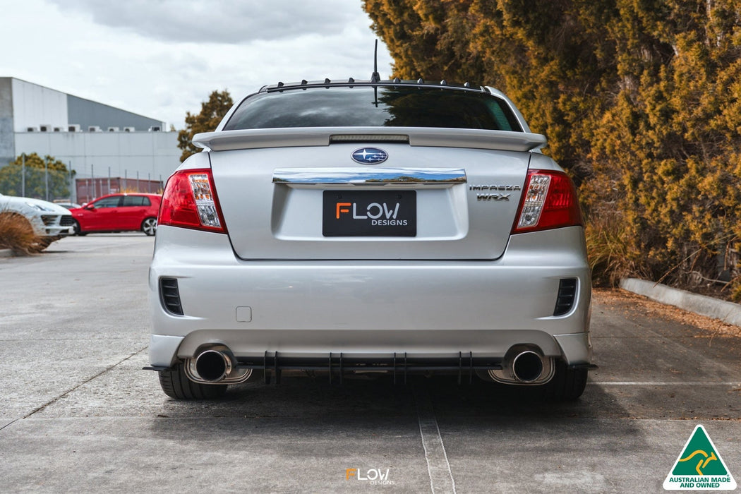 Impreza WRX/RS G3 Sedan PFL Flow-Lock Rear Diffuser-Flow Designs