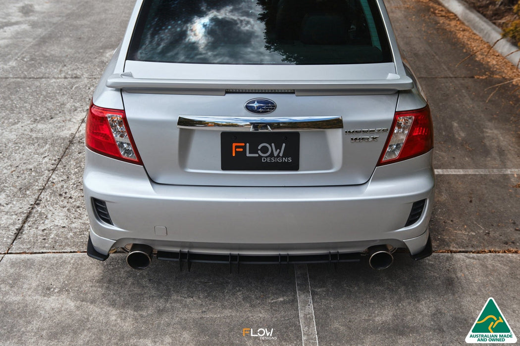 Impreza WRX/RS G3 Sedan PFL Flow-Lock Rear Diffuser-Flow Designs