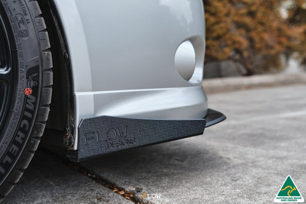 Impreza WRX/RS G3 Sedan PFL Front Lip Splitter & Mounting Brace-Flow Designs