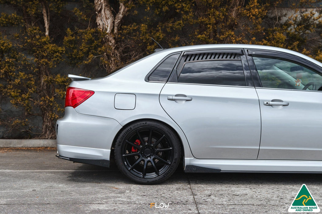 Impreza WRX/RS G3 Sedan PFL Side Skirt Splitter Winglets (Pair)-Flow Designs
