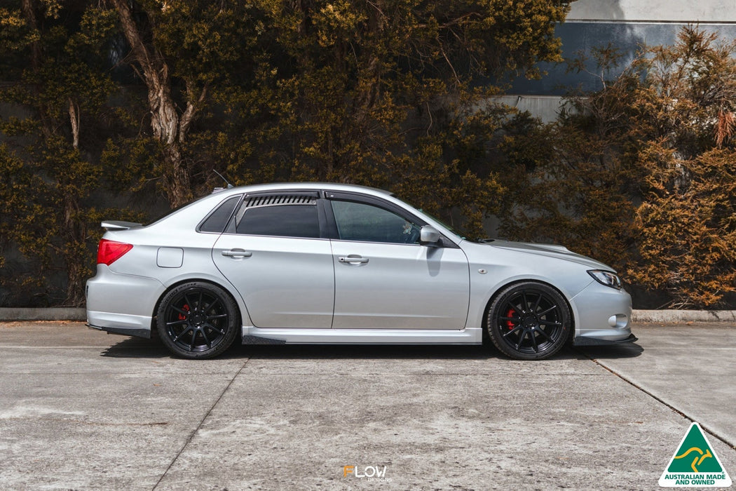 Impreza WRX/RS G3 Sedan PFL Side Skirt Splitter Winglets (Pair)-Flow Designs