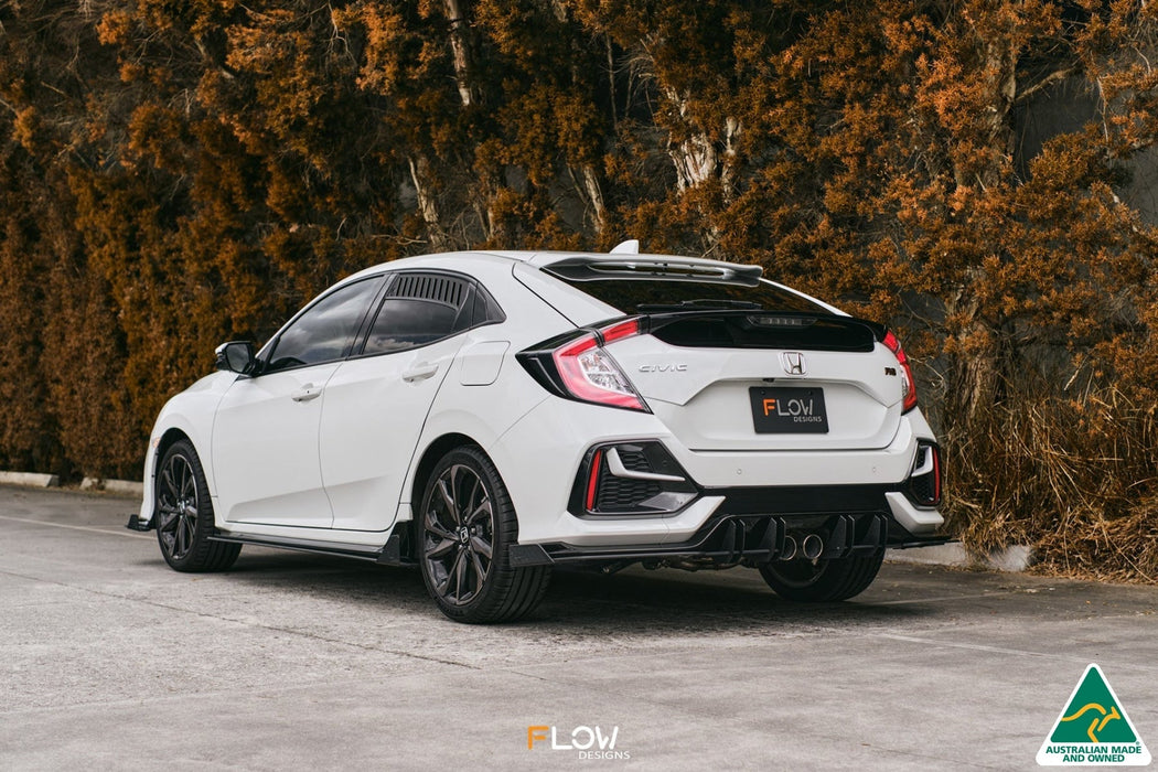 FK4/FK7 Civic RS Hatch FL Flow-Lock Rear Diffuser-Flow Designs