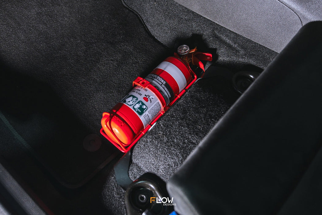 MK3 Focus RS Fire Extinguisher Bracket/Mount-Flow Designs