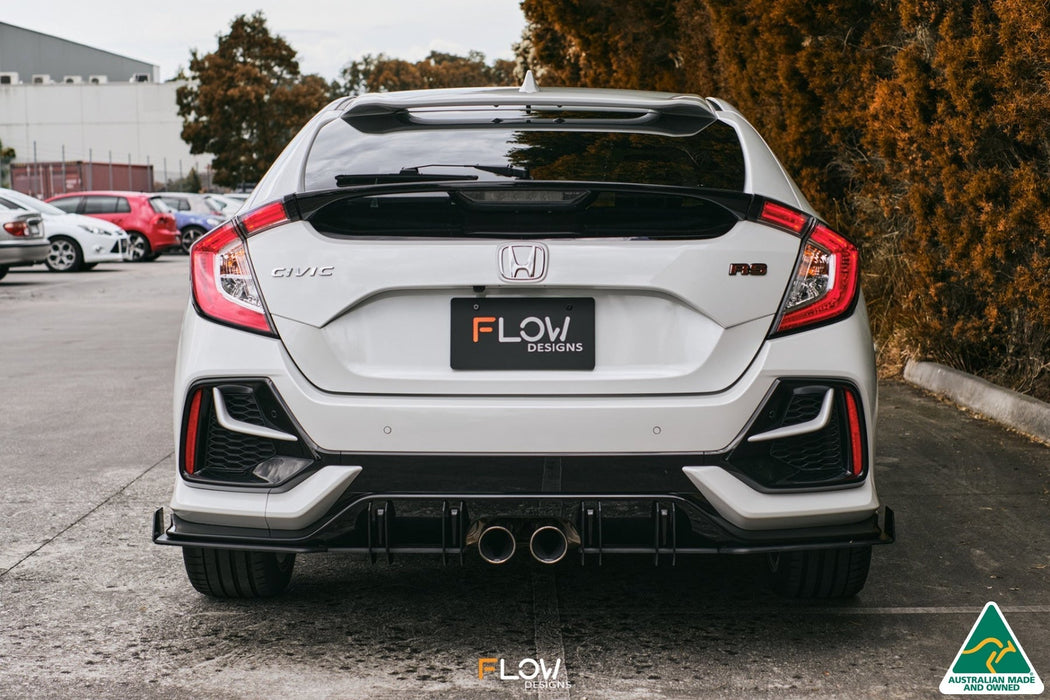 FK4/FK7 Civic RS Hatch FL Flow-Lock Rear Diffuser-Flow Designs