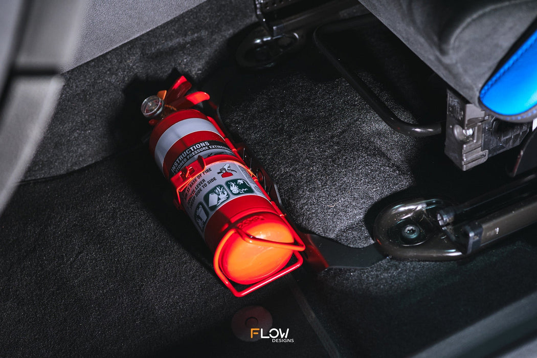 MK3 Focus RS Fire Extinguisher Bracket/Mount-Flow Designs