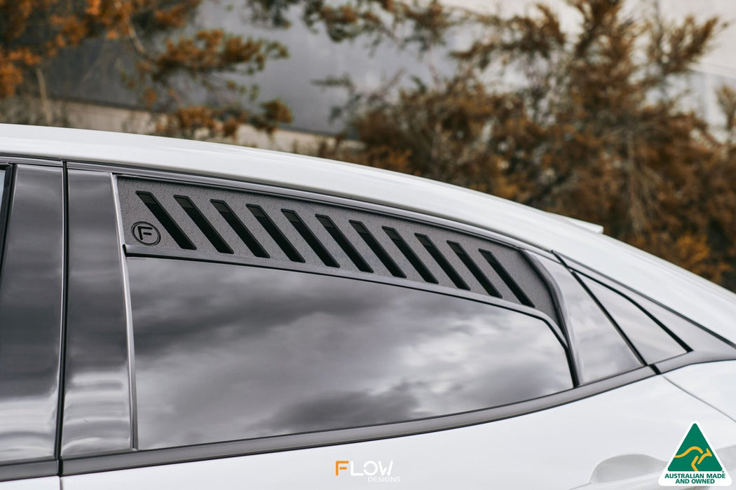 FK4/FK7/FK8 Civic Type R Rear Window Vents (Pair)-Flow Designs