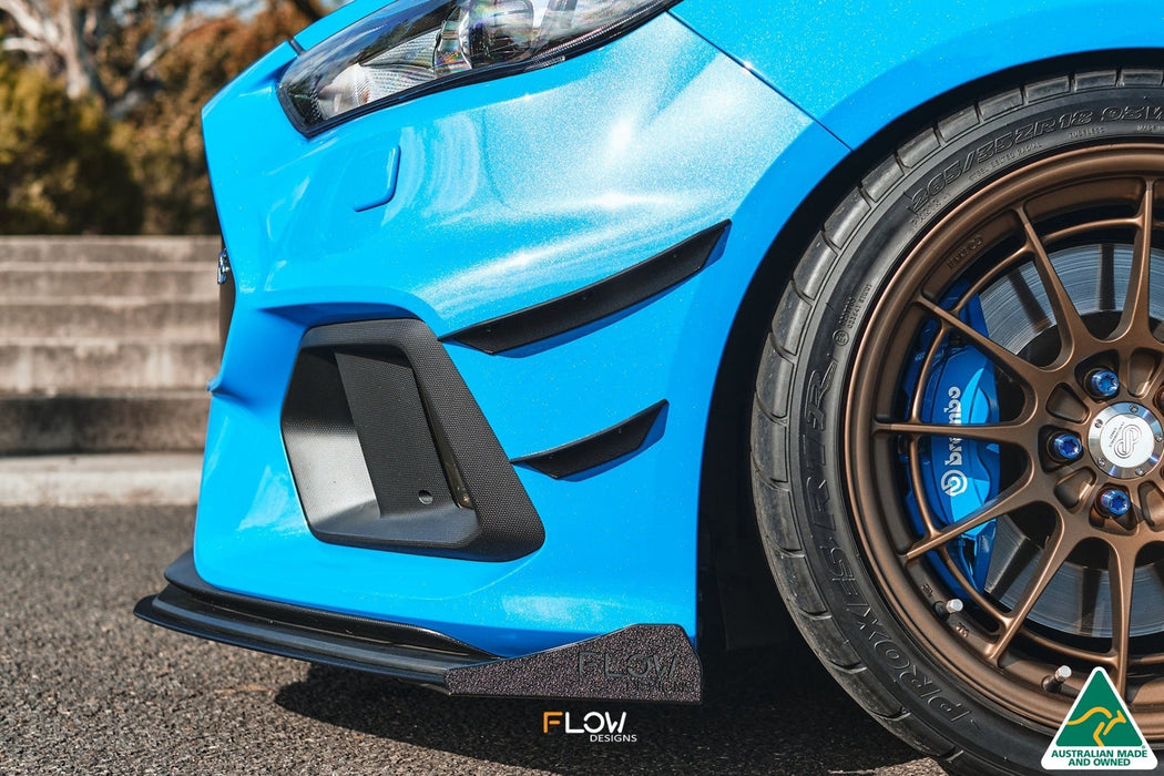 MK3 Focus RS Front Bumper Canards-Flow Designs