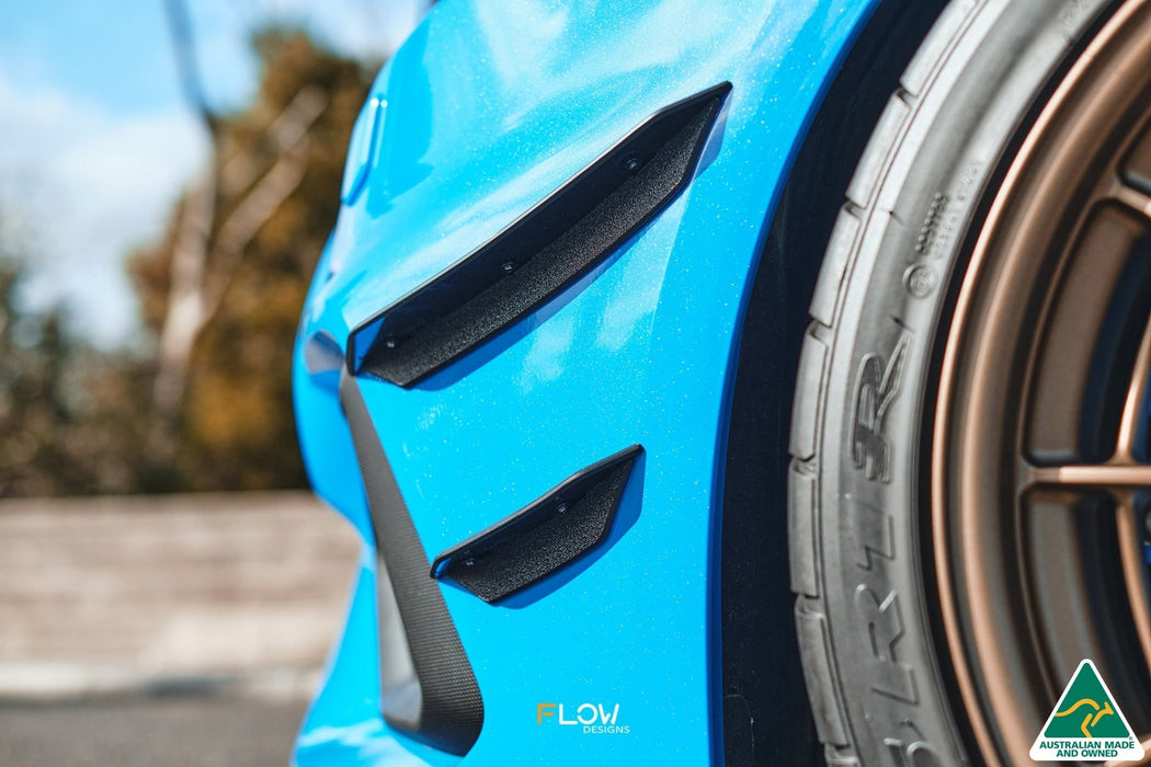 MK3 Focus RS Front Bumper Canards-Flow Designs