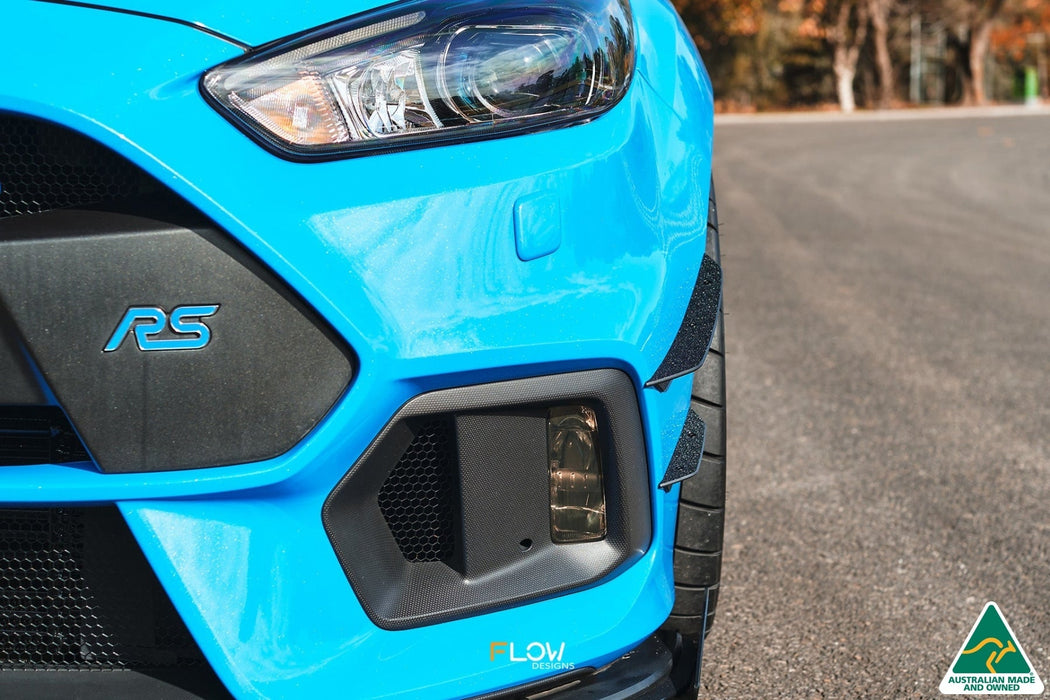 MK3 Focus RS Front Bumper Canards-Flow Designs