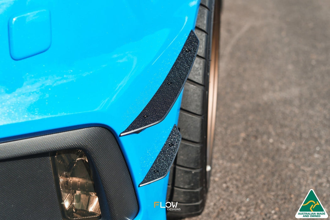 MK3 Focus RS Front Bumper Canards-Flow Designs