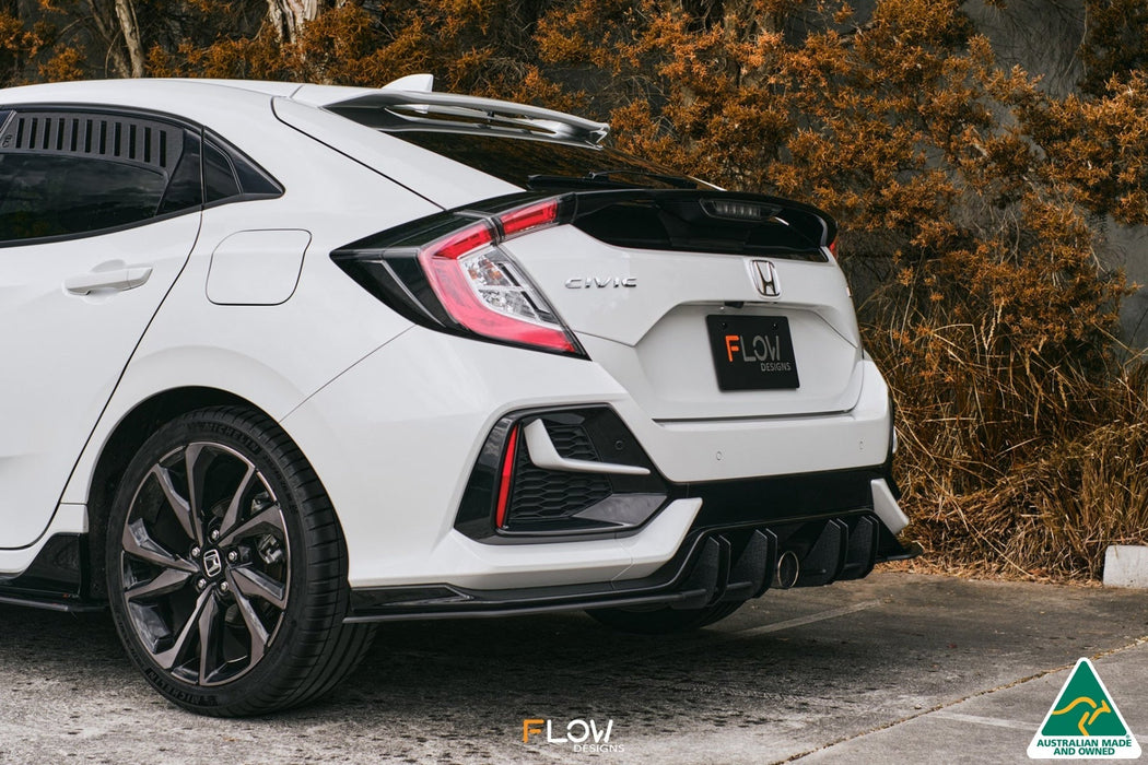 FK4/FK7 Civic RS Hatch FL Flow-Lock Rear Diffuser-Flow Designs