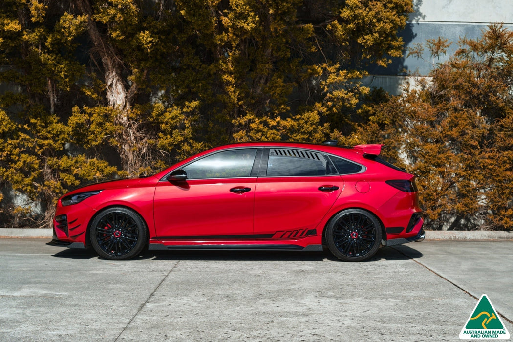Cerato GT PFL Side Skirt Splitter Winglets (Pair)-Flow Designs
