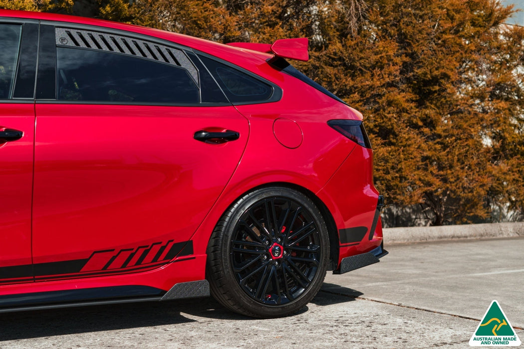 Cerato GT PFL Side Skirt Splitter Winglets (Pair)-Flow Designs