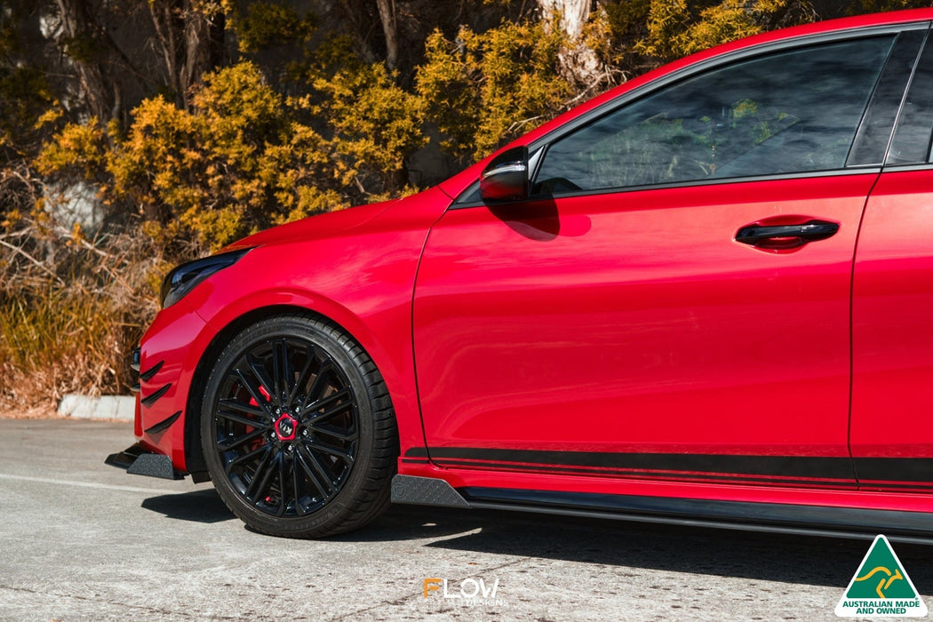 Cerato GT PFL Front Lip Splitter Winglets (Pair)-Flow Designs