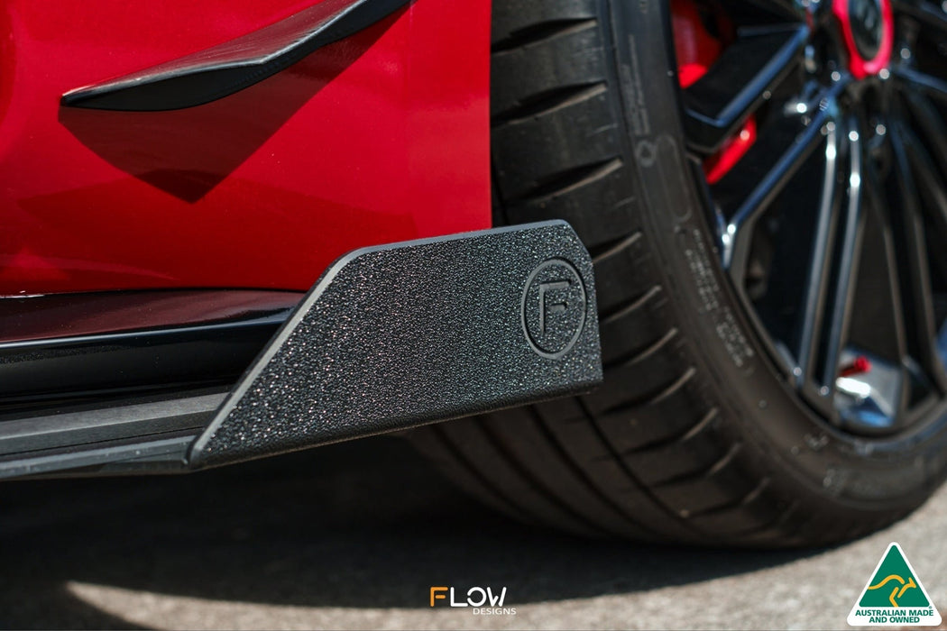 Cerato GT PFL Front Lip Splitter Winglets (Pair)-Flow Designs