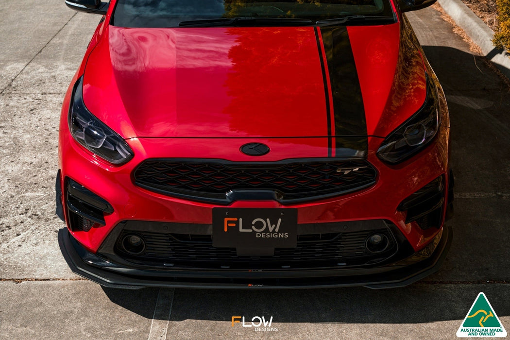 Cerato GT PFL Front Lip Splitter Extensions (Pair)-Flow Designs