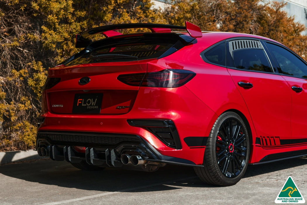 Cerato GT Hatch PFL Flow-Lock Rear Diffuser-Flow Designs