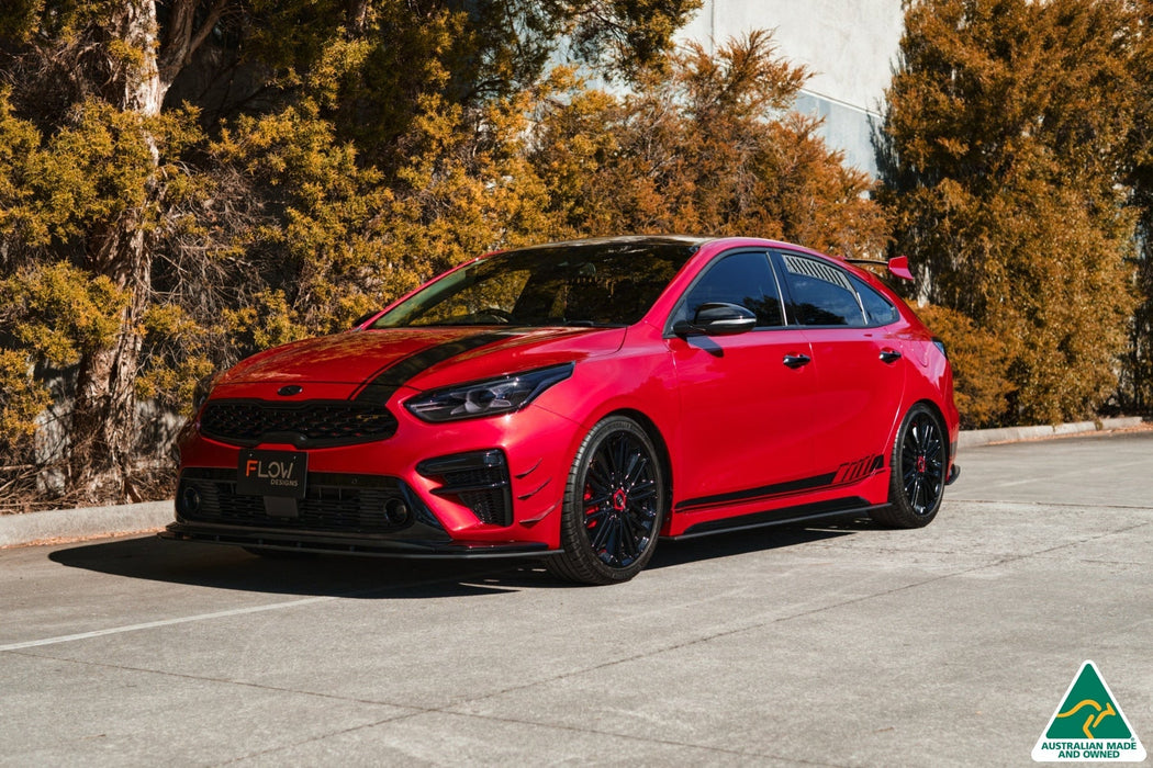 Cerato GT PFL Side Skirt Splitters (Pair)-Flow Designs