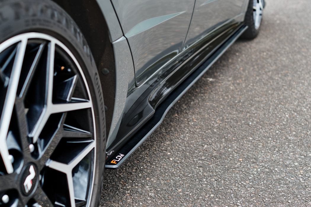 DN8 Sonata N Line 2020+ Side Skirt Splitters (Pair)-Flow Designs