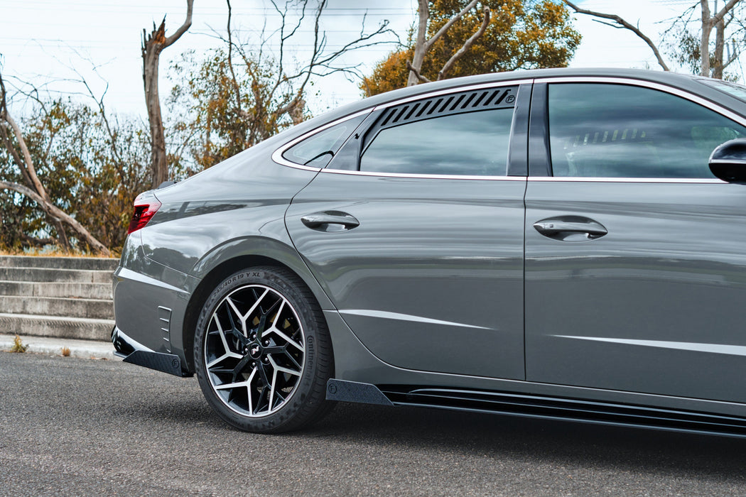 DN8 Sonata N Line 2020+ Side Skirt Splitters (Pair)-Flow Designs