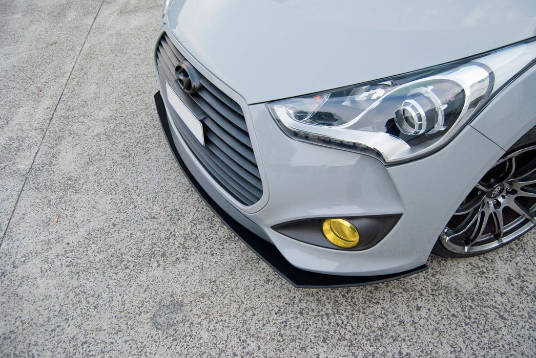 Veloster SR Turbo Front Lip Splitter-Flow Designs