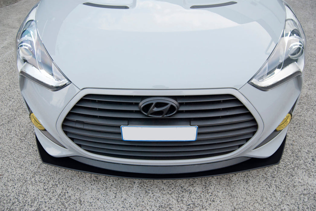 Veloster SR Turbo Front Lip Splitter-Flow Designs