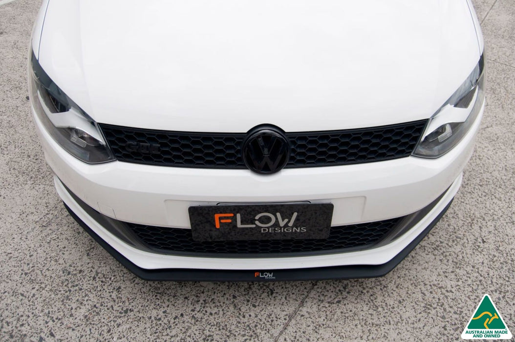 VW 6R Polo GTI Front Splitter-Flow Designs