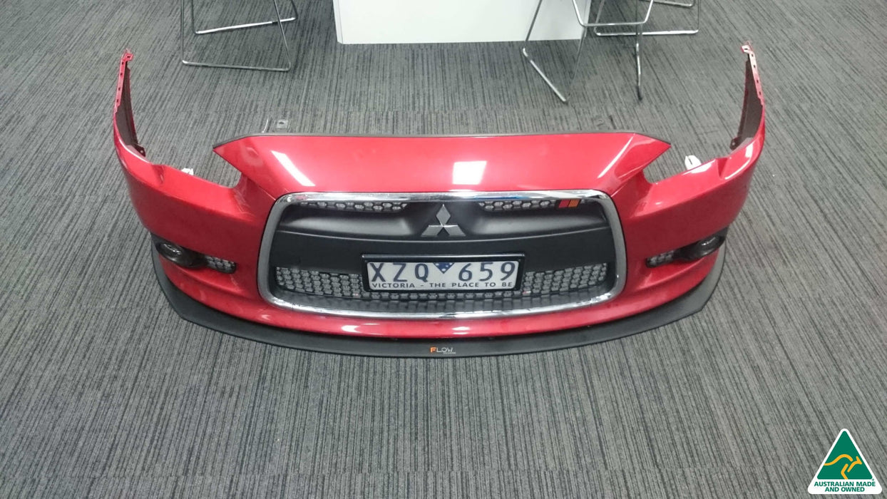 Lancer Ralliart CJ Front Splitter V1-Flow Designs