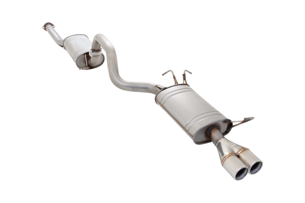 FALCON BA BF SEDAN XR6 EXHAUST KIT 2.5 Inch STAINLESS UN POLISHED