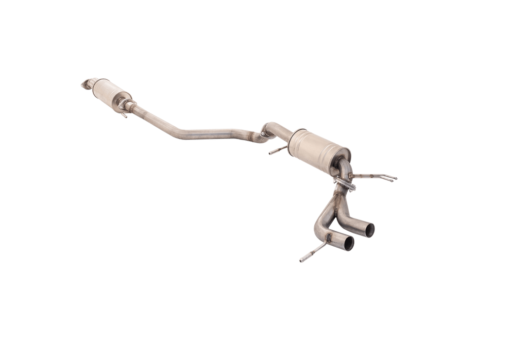 Hyundai Veloster SR Raw 409 2.5 Inch Cat Back Exhaust