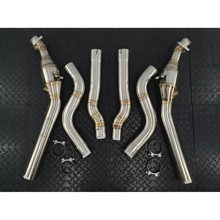Redstar Mercedes CLS500 CLS550|E500 E550 Downpipes