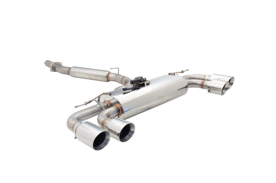 VW GOLF R MK7 and MK7.5 Varex Valved Cat Back Exhaust System