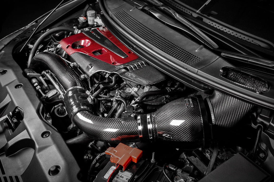 Eventuri Honda FK2 Black Carbon MAF-TUBE and silicone hose