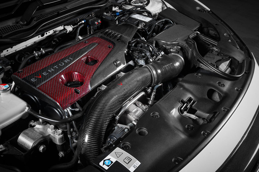 Eventuri FK8 V3 Oversized Carbon Turbo Tube - Tube only Upgrade for existing owners