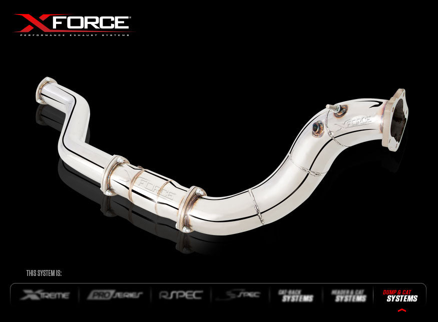 FORD FALCON XR6 TURBO 2003 to 2007 BA and BF Exhaust Front Pipe and HiFlow Cat