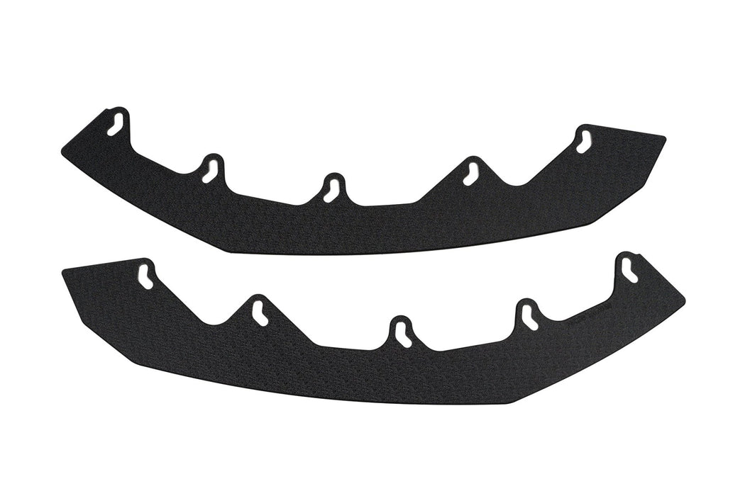 S3 8V Sedan Pre-Facelift Front Lip Splitter Extensions (Pair)-Flow Designs